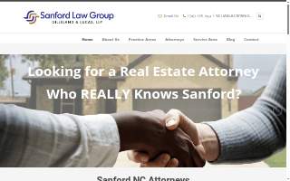 Sanford Law Group website