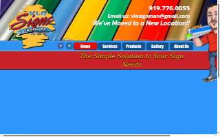 VLO Signs & Graphics website