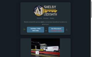A1 Shelby Locksmith website