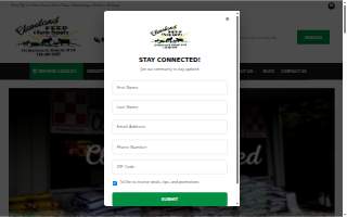Cleveland Feed & Farm Supply website