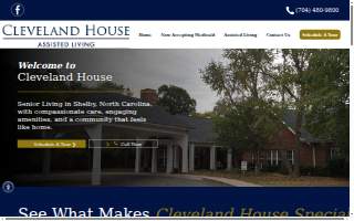 Cleveland House website