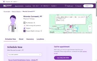 Cleveland Physical Therapy: Cornwell Rhonda S website