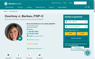 Courtney J. Barbee, FNP-C website