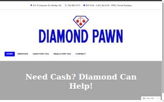 Diamond Pawn website