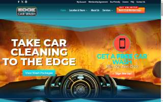 Edge Express Car Wash website