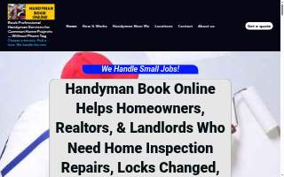 Handyman Book Online website