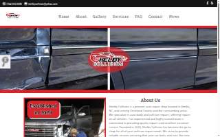 Shelby Collision website
