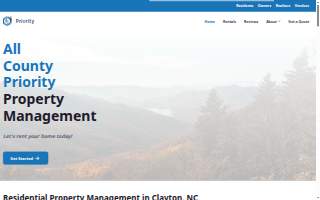 All County Priority Property Management website