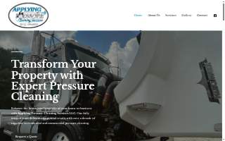 Applying Pressure Cleaning Services LLC website