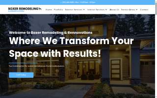 Boxer Remodeling & Renovations LLC website