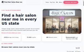 CJ Hendrix & Co LLC Hair Salon website