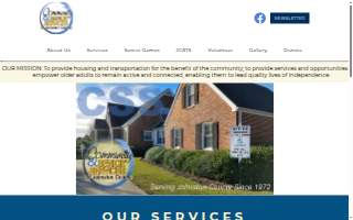 Community & Senior Services of Johnston County, Inc. website