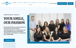 Johnston Smiles website
