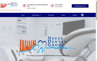 Neuse Dental Group website