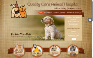 Quality Care Animal Hospital of Smithfield website