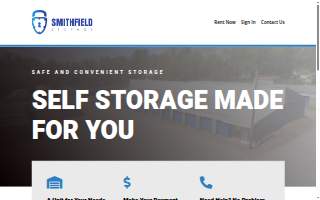 Smithfield Storage website