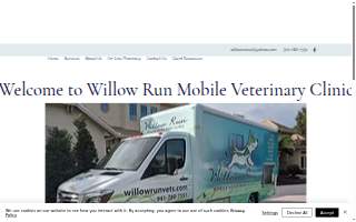 Willowrun Veterinary Hospital website