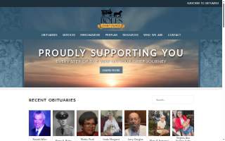 Boles Funeral Home & Crematory website