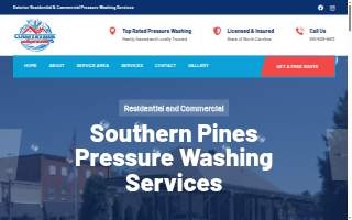 Countryside Pressure Washing LLC of Southern Pines website