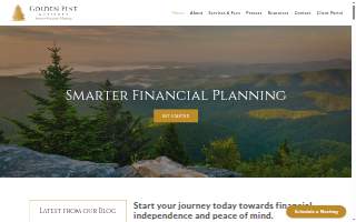 Golden Pine Advisory website