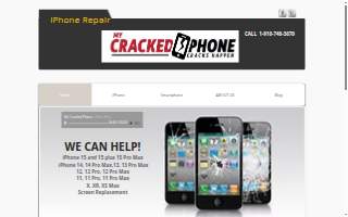My Cracked Phone of Southern Pines website