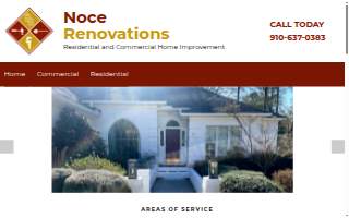 Noce Renovations website