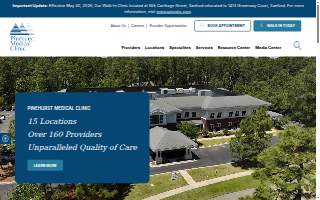 Pinehurst Medical Clinic of Southern Pines website
