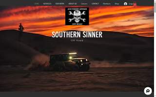 Southern Sinner Truck and 4x4 website