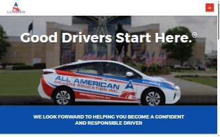 All American Drivers Education Inc website