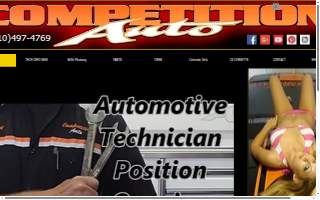 Competition Auto website