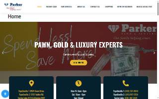 Parker Pawn & Jewelry of Spring Lake website