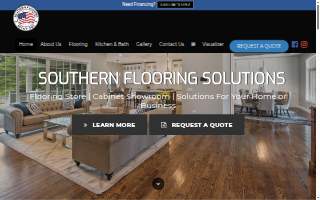 Southern Flooring Solutions of Spring Lake website