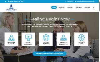Spring Point Counseling of Spring Lake website
