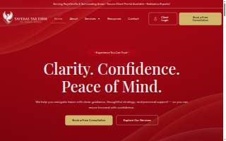 Taveras Tax Firm website