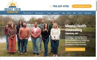 Bright View Counseling of Stallings website