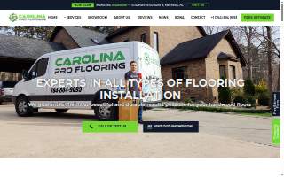 Carolina Pro Flooring, Inc. website
