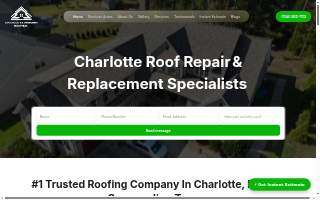 Charlotte Premier Roofing of Stallings website