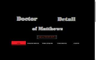Doctor Detail of Matthews website