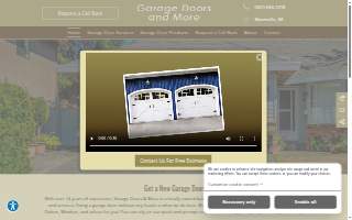 Garage Door and More of Stallings website
