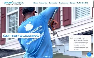 JuaJua Cleaning of Stallings website