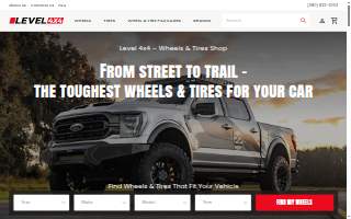 Level 4x4 website