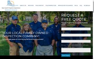 New South Property Inspections, Inc. of Stallings website