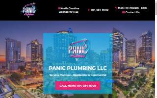 Panic Plumbing website