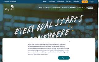 Skyla Credit Union of Salisbury website