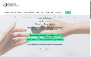 Walgren Counseling, PLLC of Stallings website