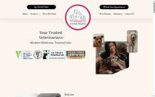 Weddington Animal Hospital of Stallings website