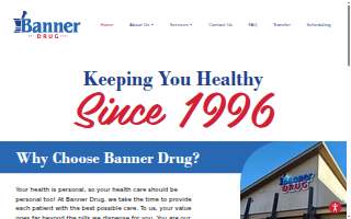 Banner Drug website