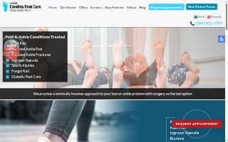Carolina Foot Care Associates PLLC: Rader Rachel DPM website