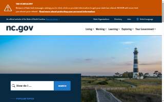 Carolina Road Driving School website