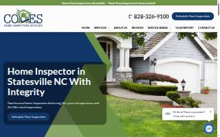 Cole's Inspection Services of Statesville website